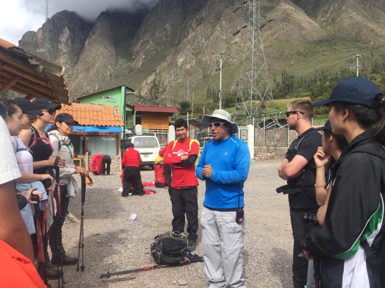 Beginning of Inca Trail